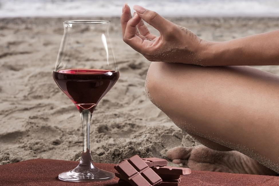 Wine down routine: sip back and relax